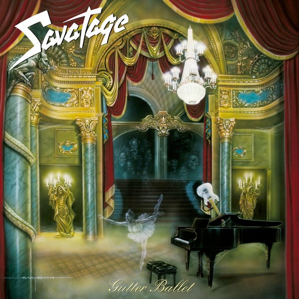 Image of Front Cover of LP - VG/VG - SAVATAGE, Gutter Ballet (Atlantic; 7820081, Europe 1989, Inner), Mostly hairlines, one longer mark on side 2 not affecting play. Edge and ring wear.  Includes press release and photo,  - 2326261E