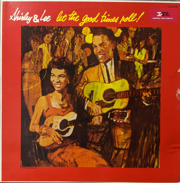 Image of Front Cover of LP - VG+/VG - SHIRLEY & LEE, Let The Good Times Roll (Imperial; LAX 302, Japan 1978 Reissue, Missing the OBI), ,  - 3326072E