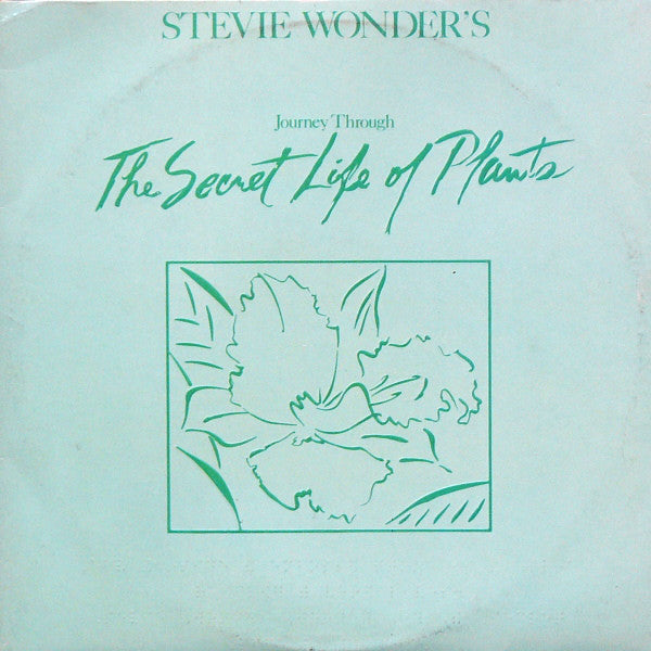 Image of Front Cover of 4344128S: 2xLP - STEVIE WONDER, Secret Life Of Plants (Motown; TMSP 6009, UK 1979, Embossed Triple Gatefold) Light sticker damage and staining to sleeve  VG/VG