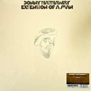 Image of Front Cover of LP - NEW/NEW - DONNY HATHAWAY, Extension Of A Man (ATCO Records; 8122795954, Europe 2014 Reissue, 180 Gram Vinyl), , Donny Hathaway's third solo studio album, 'Extension of a Man', followed the soul singer's lauded 1972 collaboration with vocalist Roberta Flack. Rather than scaling back his ambitions and playing it safe after that highly successful duet record, Hathaway opted to widen the scope of his eclectic sound even more, opening extension with the ambitious, lushly orchestral '