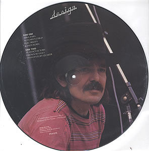 Image of Back Cover of 1024317E: LP - CAPTAIN BEEFHEART, Top Secret (Design Records; PIXLP4, UK 1984, Clear Plastic Sleeve, Picture Disc)   G+/VG