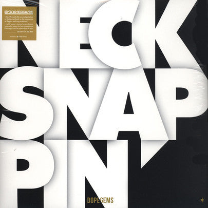 Image of Front Cover of 0526048E: 2xLP - DOPEGEMS, Necksnappin' (Heavenly Sweetness; HS100VL, France 2014, Picture Sleeve, Includes 7", still in shrink wrap but not sealed.)   VG/VG+