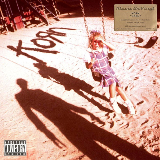 Image of Front Cover of 2xLP - NEW/NEW - KORN, Korn (Sony; MOVLP1157, Europe 2014 Reissue, Insert), ,  - 0456146S