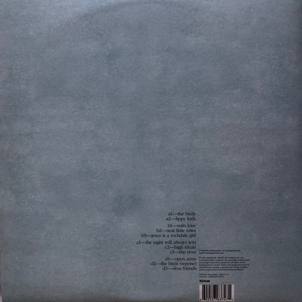 Image of Back Cover of 2xLP - EX/EX - ELBOW, Build A Rocket Boys! (Fiction; 2763747, Europe 2011, Textured Sleeve Embossed With Gold Ink, 2 Inners, 180 Gram Vinyl), Stickered Sleeve,  - 2526206E
