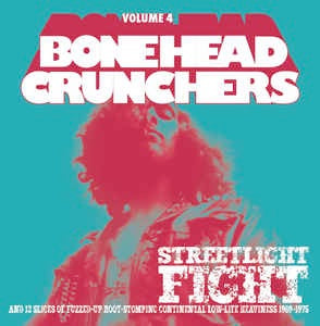 Image of Front Cover of 3024265E: LP - VARIOUS ARTISTS, Bonehead Crunchers Volume 4 (Belter; BELTLP04, Germany 2013, Limited Edition of 300 Underground Heavy Rock Compilation)   VG+/VG+