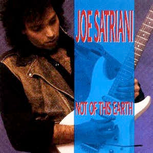 Image of Front Cover of 0145030S: LP - JOE SATRIANI, Not Of This Earth (Food For Thought Records; GRUB 7, UK 1986) Edge Wear  VG/VG+