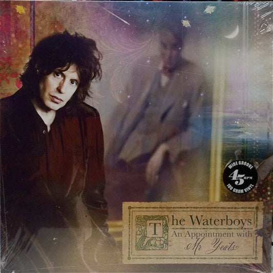 Image of Front Cover of 4514290C: 2xLP - THE WATERBOYS, An Appointment With Mr Yeats (Proper Records; PRPLP081, Europe 2011, Insert, 180 Gram Vinyl,  45rpm) One disc has light marks and the other has an area of small pressing flaws that sound lightly in places.  VG+/G+