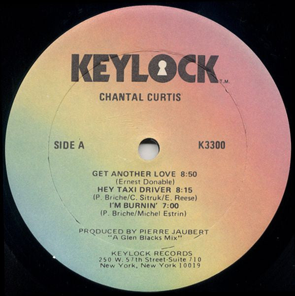 Image of Label Cover of LP - VG/VG+ - CHANTAL CURTIS, Get Another Love (Keylock; K3300, US 1979, White Label Promo), Multiple light creases on edge of sleeve.,  - 3346062S