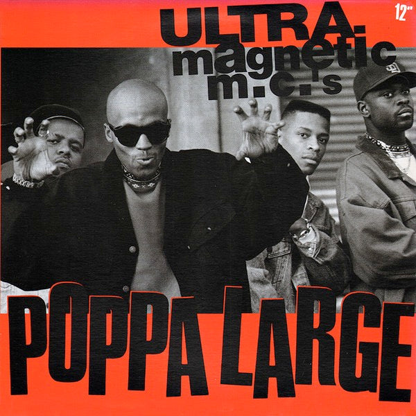 Image of Front Cover of 12" - VG/VG - ULTRAMAGNETIC MCS, Poppa Large (Mercury; 866 733-1, US 1992), ,  - 3026114E
