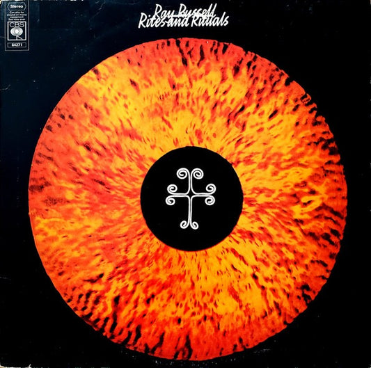 Image of Front Cover of 4544055S: LP - RAY RUSSELL, Rites And Rituals (CBS Orange; 64271, UK 1971) Edge and surface wear to sleeve. Vinyl has light marks only.  VG/VG