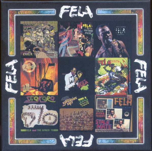 Image of Front Cover of 2934061E: 9xCD - FELA KUTI, Fela Anikulapo Kuti Box Set 2 (Knitting Factory; WRASS271, UK 2010, Box Set, Booklet & Inners)   VG+/EX