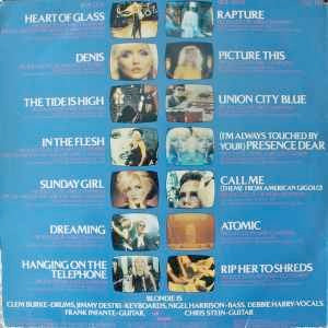 Image of Back Cover of 3524395E: LP - BLONDIE, The Best Of Blondie (Chrysalis; CDL TV1, UK 1981, Poster, No Barcode on back cover)   VG/G+