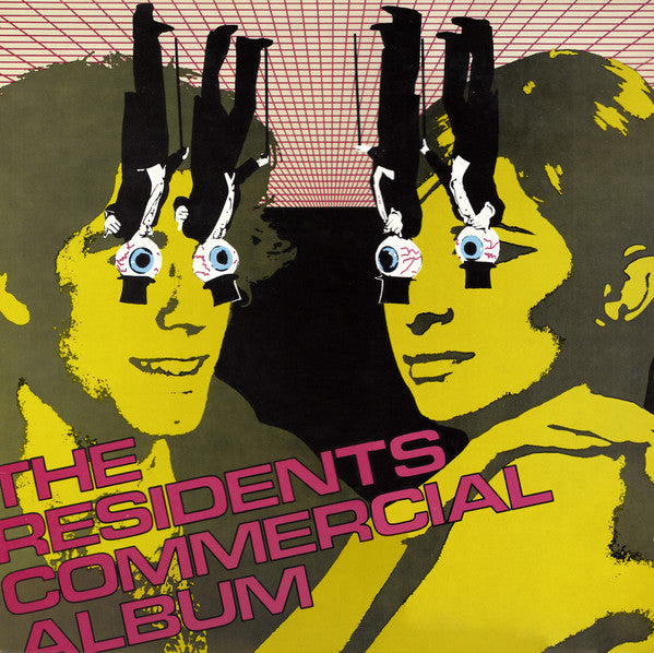 Image of Front Cover of 4224495E: LP - THE RESIDENTS, Commercial Album (PRE; PRE X 2, UK 1980)   VG+/VG+