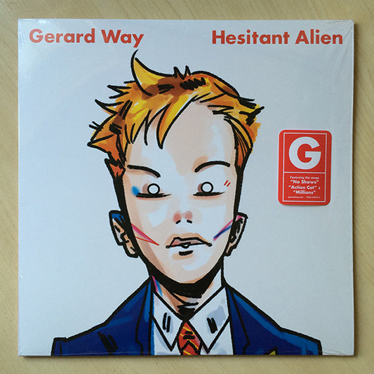 Image of Front Cover of LP - VG/VG+ - GERARD WAY, Hesitant Alien (Reprise; 9362-49372-2, UK 2014, Inner), Sleeve a little grubby. ,  - 2326321E