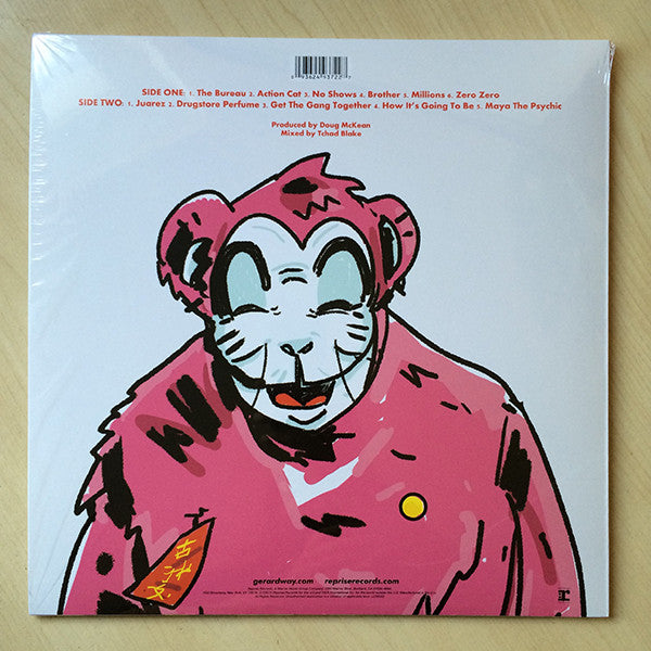 Image of Back Cover of LP - VG/VG+ - GERARD WAY, Hesitant Alien (Reprise; 9362-49372-2, UK 2014, Inner), Sleeve a little grubby. ,  - 2326321E