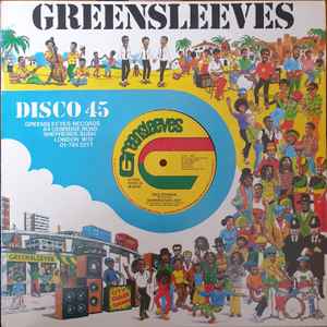 Image of Front Cover of 12" - VG/G+ - BARRINGTON LEVY / SCORCHER & ROOTS RADICS BAND, Englishman / The Daughter Them Ire (Greensleeves Records; GRED 28, UK 1979, Company Sleeve), Covered in light marks, plays VG+ throughout! SWOL. Sticker residue on company sleeve.,  - 1016145C