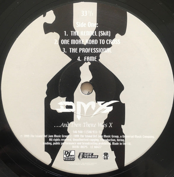 Image of Label Cover of 2xLP - VG+/VG+ - DMX, ...And Then There Was X (Def Jam Recordings; 546 933-1, Europe 1999, Glossy Sleeve, 2 Inners), Light hairlines. Lightest of creasing on sleeve.,  - 3726385E