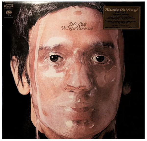 Image of Front Cover of LP - NEW/NEW - JOHN CALE, Vintage Violence (Columbia; MOVLP431C, Europe 2026 Reissue, Numbered, Limited Edition, 180 Gram Crystal Clear Vinyl), ,  - 1316574C