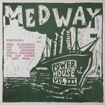 Image of Front Cover of LP - VG+/VG+ - VARIOUS, Medway Powerhouse Vol 3 (Hangman; HANG-17UP, UK 1988), ,  - 3626083E