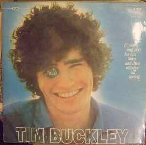 Image of Back Cover of 4844386S: LP - TIM BUCKLEY, Goodbye and Hello (Elektra Orange & Black; EKL-318, UK 1967, Laminated Single Sleeve, Inner, Mono) Cover is intact with edge wear and creasing. Inner is torn. Lots of hairlines on disc.  VG/G+