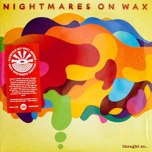 Image of Front Cover of 2xLP - NEW/NEW - NIGHTMARES ON WAX, Thought So... (Warp; WARLLP159R, UK 2014 Reissue, Gatefold), ,  - 3036134E