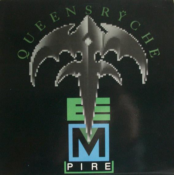Image of Front Cover of 2xLP - VG/G+ - QUEENSR CHE, Empire (EMI USA; 2 LP 198 7 950691, Europe 1990, Single Sleeve, 2 Inners), Edge wear and sticker residue on cover. Strong G+ discs.,  - 3646061S