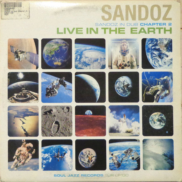 Image of Front Cover of 2xLP - VG/VG+ - SANDOZ, Live In The Earth: Sandoz In Dub (Chapter 2) (Soul Jazz; SJR LP 130, UK 2006, Picture Sleeve, 2 Inners), ,  - 2426059E