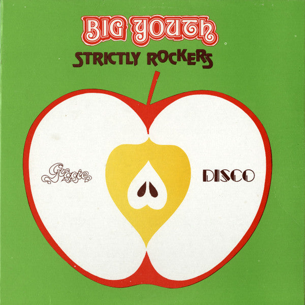 Image of Front Cover of 4915260C: 12" - BIG YOUTH, Strictly Rockers / Love Your Brother Man (Gussie Roots Sounds; none, Jamaica 1970s, Picture Sleeve) Sleeve is a little grubby with name written on front. Lots of marks but plays okay.  G+/G