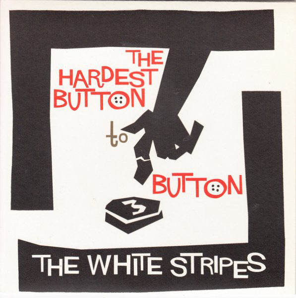 Image of Front Cover of 7" - VG+/VG - THE WHITE STRIPES, The Hardest Button To Button / St. Ides Of March (XL; XLS173, UK 2003, Picture Sleeve), ,  - 4216025C
