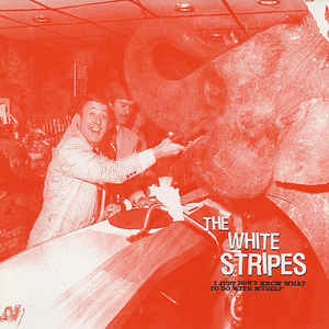 Image of Front Cover of 4454074S: 7" - THE WHITE STRIPES, I Just Don't Know What To Do With Myself (XL; XLS166, UK 2003, Picture Sleeve)   VG+/VG+