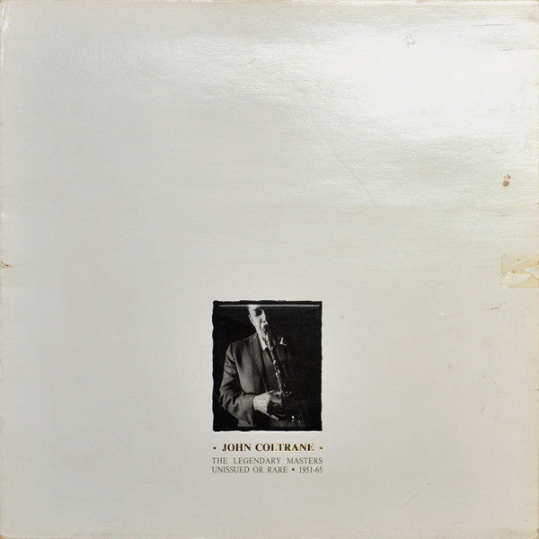 Image of Front Cover of 5xLP - VG/EX - JOHN COLTRANE, The Legendary Masters Unissued Or Rare (Recording Arts Reference; RARELP 11/15, Italy 1988, Box Set), ,  - 4126213E