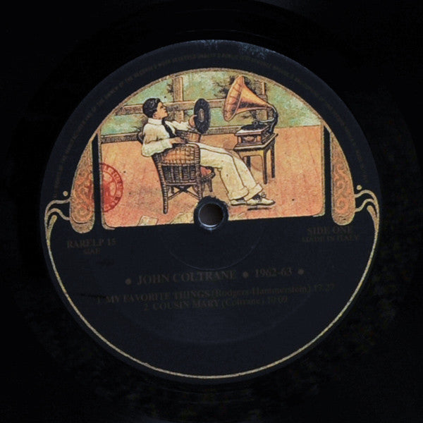 Image of Label Cover of 5xLP - VG/EX - JOHN COLTRANE, The Legendary Masters Unissued Or Rare (Recording Arts Reference; RARELP 11/15, Italy 1988, Box Set), ,  - 4126213E