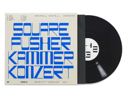 SQUAREPUSHER, Kammerkonzert (Warp; WARPLP417, Europe 2026, Gatefold, Black Vinyl) 2xLP NEW/NEW - PRE-ORDER