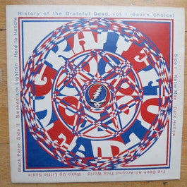 Image of Front Cover of 5123083E: LP - THE GRATEFUL DEAD, History of the Grateful Dead Vol 1 (Bear's Choice) (WB Burbank; K46246, UK 1973) Edge Wear, Writing on Front Sleeve  G+/G+