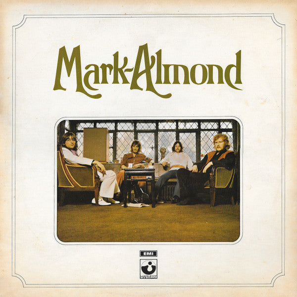 Image of Front Cover of 5023287E: LP - MARK-ALMOND, Mark-Almond (Harvest Green, Gramophone Co On Rim, EMI Box, ; SHSP4011, UK 1971 Reissue, Textured Sleeve)   VG/VG