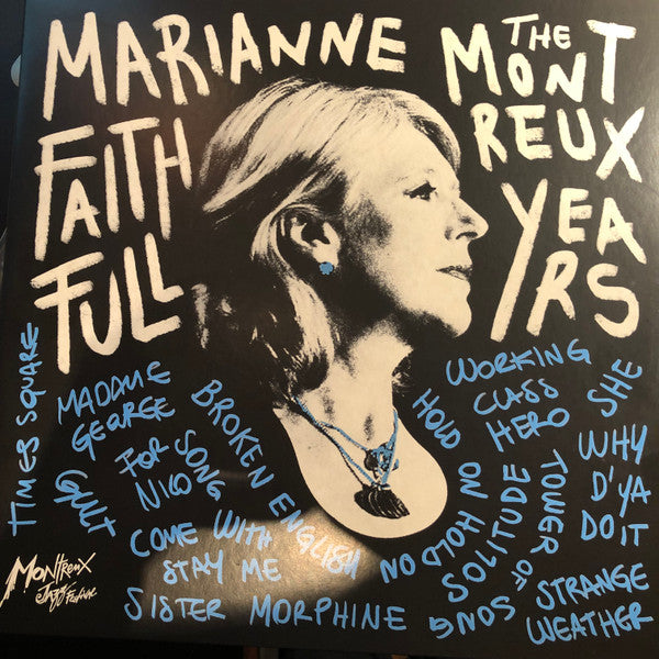 Image of Front Cover of 5133171E: 2xLP - MARIANNE FAITHFULL, The Montreux Years (BMG; BMGCAT505DLP, Europe 2021, Gatefold, 2 Inners)   NEW/NEW