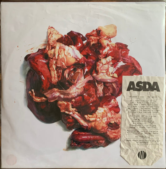 Image of Front Cover of 0624247E: 12" EP - ASDA, The Abyss (No Corner ; NC12002, UK 2016, Clear Plastic Sleeve With Card Inner, ASDA shopping receipt style insert track listing., 180 Gram Vinyl) Insert Creased  VG/VG
