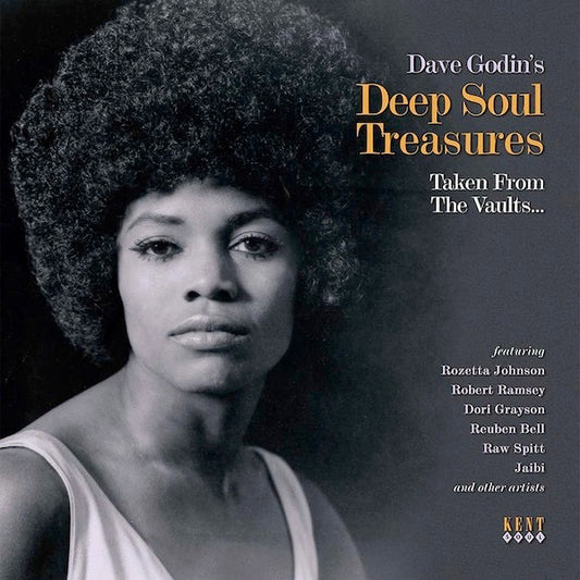 Image of Front Cover of 0814397C: LP - DAVE GODIN, Deep Soul Treasures (Taken From The Vaults...) (Kent Soul; HIQLP 008, UK 2013, Gatefold)   NEW/NEW