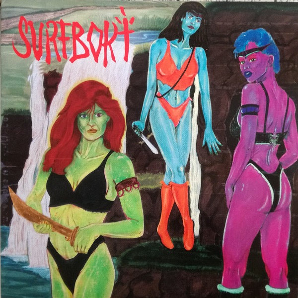 Image of Front Cover of 5033185E: LP - SURFBORT, Friendship Music (Cult Records; CLT-028-12, US 2018, Insert, Blue Vinyl)   NEW/NEW
