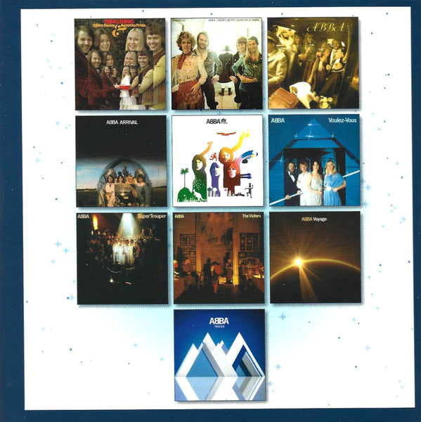 Image of Back Cover of 0134199E: 10xCD - ABBA, CD Album Box Set (Polar; 0602445149513, Europe 2022 Reissue, Compilation)   VG+/EX