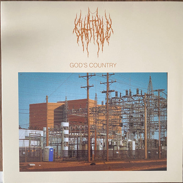 Image of Front Cover of 5133307E: LP - CHAT PILE, God's Country (Flenser Records; FR129,  2023 Reissue, Insert, Limited Edition, Repress, Grimace Purple)   NEW/NEW