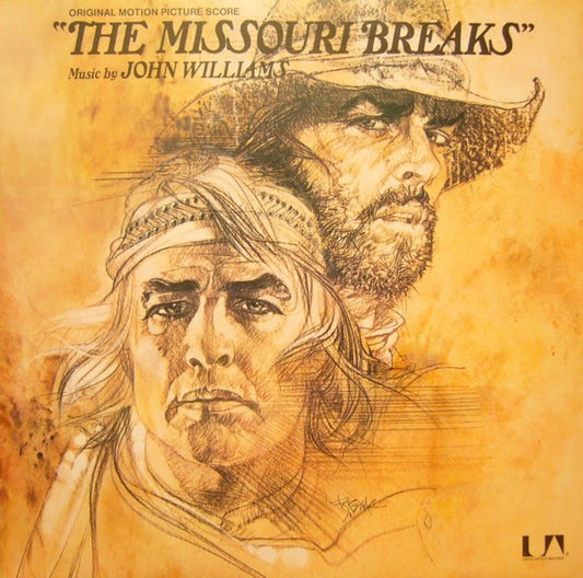 Image of Front Cover of 0624415E: LP - JOHN WILLIAMS, Missouri Breaks - OST (UA; UAS29971, UK 1976)   VG+/VG+
