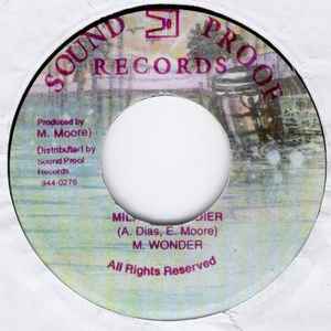 Image of Front Cover of 5153125S: 7" - MARK WONDER, Militant Soldier (Sound Proof Records; , Jamaica 1995) Nice copy.  /VG