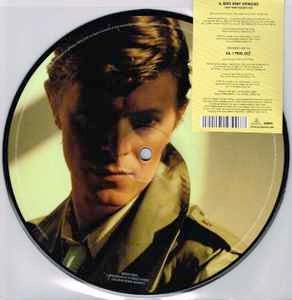 Image of Back Cover of 5013260C: 7" - DAVID BOWIE, Boys Keep Swinging (Parlophone; DBBOYS 40, Europe 2019 Reissue, Stickered PVC Sleeve, Picture Disc.)   VG+/VG+