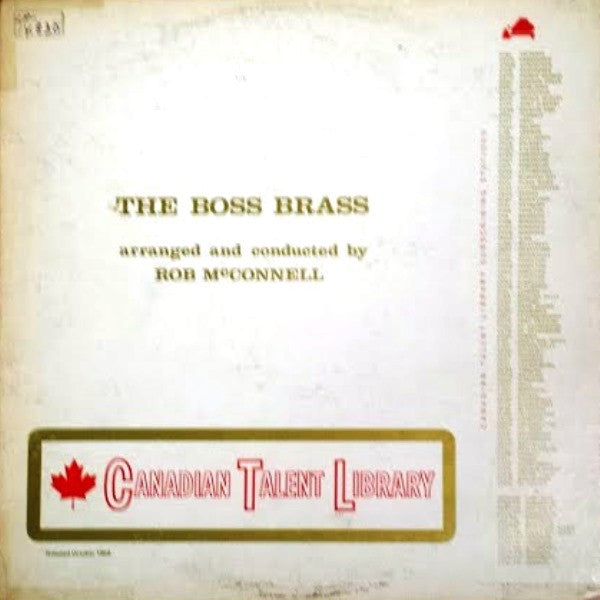 Image of Front Cover of 5023327E: LP - THE BOSS BRASS, The Boss Brass (Canadian Talent Library ; S5105, Canada 1968) Strong VG, Still In Shrinkwrap  VG+/VG