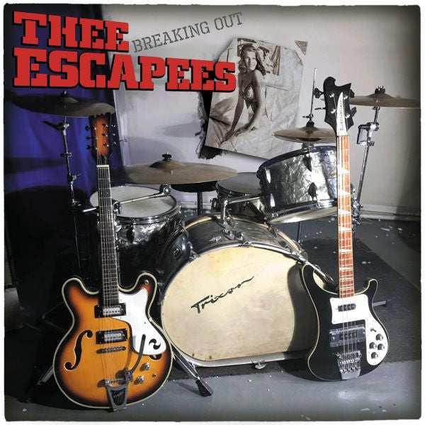 Image of Front Cover of 5023445E: LP - THEE ESCAPEES, Breaking Out (Spinout Nuggets ; SN063, UK 2022, With Press Release) Strong VG, Limited Edition No 050/500  VG+/VG