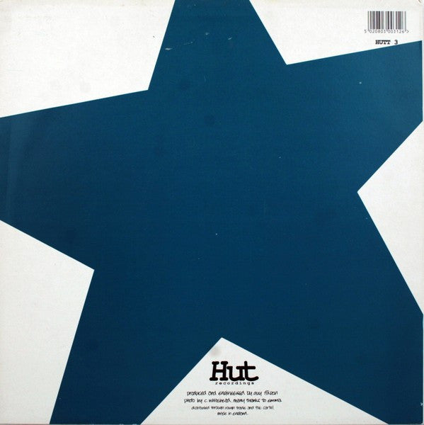 Image of Back Cover of 5023433E: 12" EP - MOOSE, Jack (Hut Recordings ; HUTT 3, UK 1991, Picture Sleeve) Sticker Damage And Stains To Sleeve  G+/VG