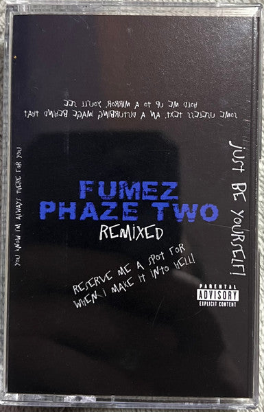 Image of Front Cover of 5153300S: Cassette - FUMEZ, Phaze Two (; ELRCT0100, UK 2023, Limited Edition)   EX/EX