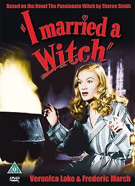 Image of Front Cover of 5133349E: DVD - VERONICA LAKE, FREDRIC MARCH, I Married a Witch (; HSC10129, Japan )   VG+/VG+