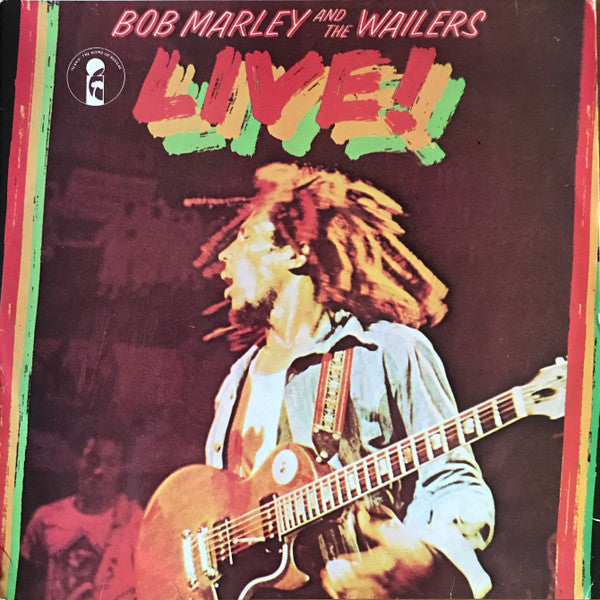 Image of Front Cover of 5243011S: LP - BOB MARLEY AND THE WAILERS, Live! (Island Records; Kl 886, South Africa 1980s Reissue) VG++ disc, nice and shiny. Light wear on sleeve. Rare South-African pressing.  VG/VG+